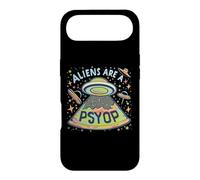 Aliens Are A Psyop Funny Abduction Anti Gravity Fake Alien Case for iPhone Air