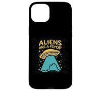 Aliens Are A Psyop Funny UFO Misinformation Hoax Alien Meme Case for iPhone 15 Plus