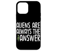 Aliens Are Always The Answer UFO Fan Conspiracy Case for iPhone 12 mini