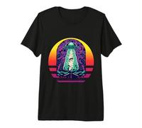 Aliens are Coming Funny UFO Alien Believer Ufosighting Premium T-Shirt