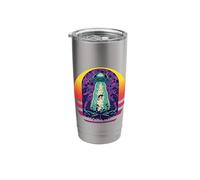 Aliens are Coming Funny UFO Alien Believer Ufosighting Stainless Steel Insulated Tumbler