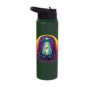 Aliens are Coming Funny UFO Alien Believer Ufosighting Stainless Steel Insulated Water Bottle
