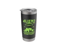 Aliens are Here for Action Figures Extraterrestrial Stainless Steel Insulated Tumbler