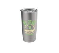 Aliens are Obsessed with Action Figures Stainless Steel Insulated Tumbler