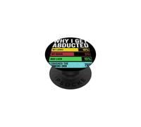Aliens Are Real Funny Why I Get Abducted Galactic Humor PopSockets Adhesive PopGrip