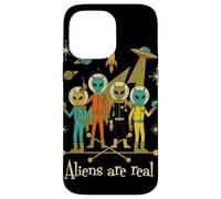 Aliens Are Real Meme Retro 1950s Atomic Age Space Sci-Fi Case for iPhone 14 Pro Max