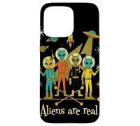 Aliens Are Real Meme Retro 1950s Atomic Age Space Sci-Fi Case for iPhone 15 Pro Max