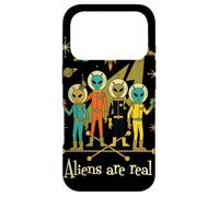 Aliens Are Real Meme Retro 1950s Atomic Age Space Sci-Fi Case for iPhone 17 Pro