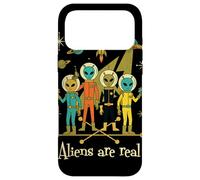 Aliens Are Real Meme Retro 1950s Atomic Age Space Sci-Fi Case for iPhone 17 Pro Max