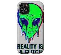 Aliens Are Real Reality Is A Glitch Melting Alien Head Meme Case for iPhone 11 Pro