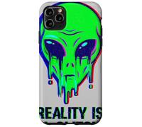 Aliens Are Real Reality Is A Glitch Melting Alien Head Meme Case for iPhone 11 Pro Max