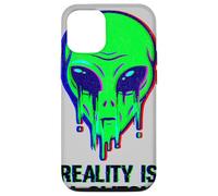 Aliens Are Real Reality Is A Glitch Melting Alien Head Meme Case for iPhone 12/12 Pro