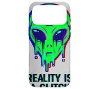 Aliens Are Real Reality Is A Glitch Melting Alien Head Meme Case for iPhone 17 Pro Max