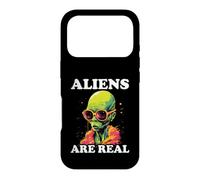 Aliens Are Real Retro Extraterrestrial Design Case for iPhone 17 Pro