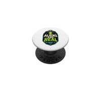 Aliens Are Real Ufo Spaceship Extraterrestrial Desert PopSockets Adhesive PopGrip