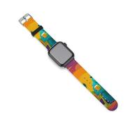 Aliens Bigfoot Good Bros Silicone Watch Band Compatible with IWatch Series Ultra 1, 2, Series 9, 8, 7, 6, 5, 4, 3, 2, 1, SE