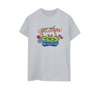 Aliens Boyfriend Christmas T-Shirt Toy Story Grey S