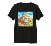 Aliens Build The Pyramids Premium T-Shirt