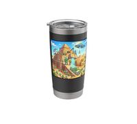 Aliens Build The Pyramids Stainless Steel Insulated Tumbler