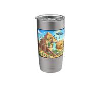 Aliens Build The Pyramids Stainless Steel Insulated Tumbler