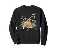 Aliens Building Pyramid Sweatshirt