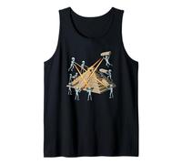 Aliens Building Pyramid Tank Top