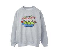 Aliens Christmas Sweatshirt Toy Story Grey XL