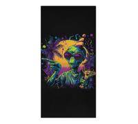 Aliens Cocktail Tropical Microfiber Beach Towel 35x73cm