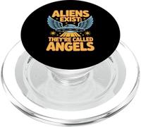 Aliens Exist Theyre Called Angels Christian PopSockets PopGrip for MagSafe