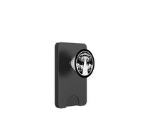 Aliens Flying Saucer Retro Vintage Scifi Invasion PopSockets PopWallet for MagSafe