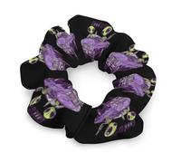 Aliens in Car Trip Fashion Hair Bands Scrunchies for Women Soft Elastic Hair Ties Accessories