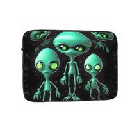 Aliens Laptop Case 13 inch, Shockproof Protective Computer Sleeve Cover Water Resistant Laptop Bag Carrying Tablet Cover Briefcase Handbags Gifts for Men Women