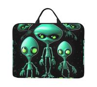 Aliens Laptop Case Sleeve 14 inch Shockproof Protective Notebook Case Travel Laptop Bag with Handle Waterproof Computer Cover Briefcase Handbags for Men Women