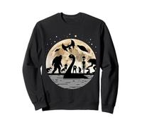 Aliens Loch Ness Mothman Bigfoot Monsters Cryptid Sweatshirt