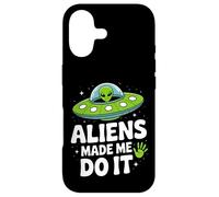 Aliens Made Me Do It - Funny UFO Humor Case for iPhone 17