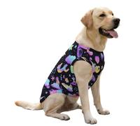 Aliens Neon Rainbow Dog And Cat Clothes Pet Summer Cooling Sleeveless Shirt