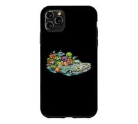 Aliens on tour in the USA, funny UFO Case for iPhone 11 Pro Max