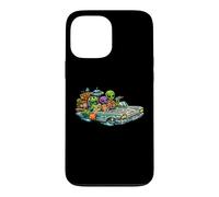 Aliens on tour in the USA, funny UFO Case for iPhone 13 Pro Max