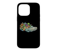Aliens on tour in the USA, funny UFO Case for iPhone 14 Pro Max