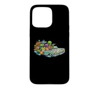 Aliens on tour in the USA, funny UFO Case for iPhone 15 Pro Max