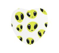 Aliens Pattern Funny Car Air Fresheners Long Lasting Scent Automotive Hanging Scented Cards Tablets