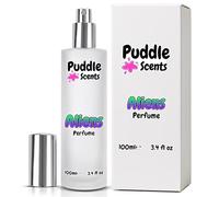 Aliens Perfume Spray - 100ml Parfum in Frosted White Glass Bottle - Perfume Scent - Branded Gift Box - Vegan Friendly - Puddle of Wax - Made in the UK