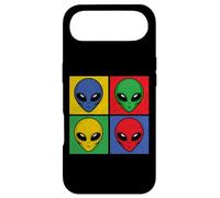 Aliens Pop-Art Popart Alien Heads Faces Case for iPhone Air