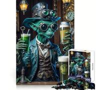 Aliens Raise Beer Glasses for Adults 1000 Piece Puzzle Tension Relief Good Thick Enjoyable Challenge Xmas Santa Gift (38x52cm)