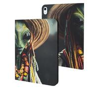 Aliens Reggae Slim Tablet Cases Compatible with iPad Series Without Pencil Holder Protective Cover Compatible with ipad Air5/air4 (10.9in) /ipad Pro 2018(11in)