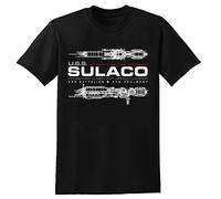 Aliens USS Sulaco Crew Member T-Shirt Men's Unisex Tee Shirt Black 3XL