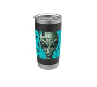Aliens were Always Here Extraterrestrial UFO Stainless Steel Insulated Tumbler