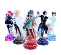 AlienStages Acrylic Stand 6pcs Set Ivan & Till Figure Stand Mizu & Sua Figure Desktop Decoration AlienStages Fans Collections (B)
