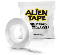 ALIENTAPE Nano Double Sided Tape, Multipurpose Removable Adhesive Transparent Grip Mounting Tape Washable Strong Sticky Heavy Duty for Carpet Photo Frame Poster Décor As Seen On TV (1 Roll)