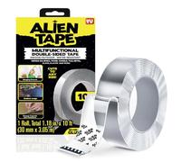ALIENTAPE Nano Double Sided Tape, Multipurpose Removable Adhesive Transparent Grip Mounting Tape Washable Strong Sticky Heavy Duty for Carpet Photo Frame Poster Décor As Seen On TV (1 Roll)